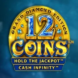 12 Coins Grand Diamond Edition slot logo by Wazdan at Paston Casino